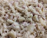 Hawaii sonkás tésztasaláta recept fázis 3 fotója