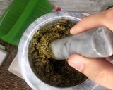 Foto del paso 1 de la receta Lazos de pasta multicolor al pesto en estuche Lékué al microondas