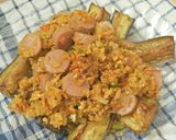 Foto langkah ke 4 dari resep Terong Tumis Telur.