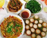 Hình bước làm 5 của món Mâm cơm gia đình thời covid19