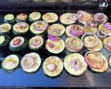 Une image de l'étape 10 de Courgettes rondes et oignon rouge au pesto.