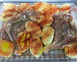 Foto del paso 3 de la receta: Pollo Cuk al horno con patatas