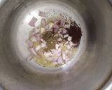 A picture of step 3 of Alu ki tarkari.