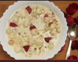 A picture of step 5 of Makhana kheer.