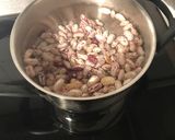 A picture of step 1 of Tuscan Bean and Kale Soup.