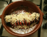 Foto del paso 2 de la receta: Rollo de berenjena, tomate y queso gratinado