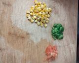 A picture of step 2 of Nachos chaat.