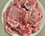 紅燒牛肉麵 （梅花肉）的食譜步驟1照片