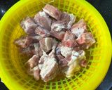 Hình bước làm 1 của món SP.0955 - Sườn Heo Tiềm Hạt Sen
