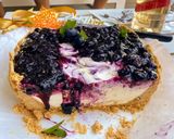 A picture of step 5 of ❤️Birthday Blueberry cheesecake with no bake❤️.