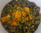 Foto del paso 2 de la receta: Soufflé de brócolis y vegetales..🥦🍄🥕🌽🍅🥒🌶🥗