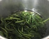 A picture of step 1 of Green soup.