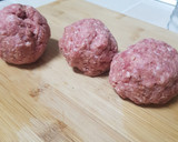 Foto del paso 2 de la receta: Hamburguesa rellena de queso azul