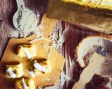 Gambar langkah 8 resipi Kalakatar/Bingka kelapa.
