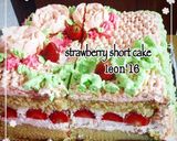 Foto langkah ke 8 dari resep Strawberry short cake.