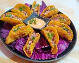 A picture of step 6 of Taco Sunflower.