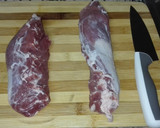 Foto del paso 1 de la receta: Solomillo de cerdo en salsa de vino tinto