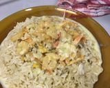 Foto del paso 4 de la receta: Especial arroz con camarones a la crema