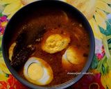 A picture of step 4 of Dhaba style egg curry.