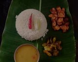A picture of step 3 of Kaaya Varuthatha / Banana Chips.