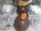 Trufas de chocolate y avena