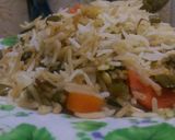 A picture of step 10 of Vegetable Rice.