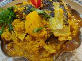 মুড়ি - ঘন্ট (গোবিন্দ ভোগ চালের)(macher muri ghonto recipe in Bengali