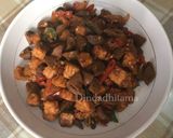 Foto langkah ke 5 dari resep Oseng Tempe dan Bakso pedas manis.