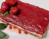 Foto langkah ke 14 dari resep Strawberry Cheddar Cheese Cake 🍓🧉😋.