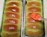Foto langkah ke 6 dari resep Roti Sobek Pandan Pisang 🍌.