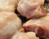 Foto del paso 1 de la receta: Gratín de Pollo a la crema espinaca y hongos 🍄🟫