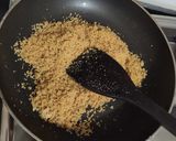 A picture of step 2 of Roti Burfi.