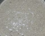 A picture of step 2 of Sattu - Oat Chilla.