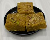 A picture of step 5 of Walnut barfi.