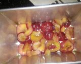 A picture of step 6 of Upside-down plum cake.