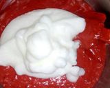 A picture of step 13 of Red velvet bundt fruit cake.