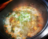 Foto del paso 4 de la receta: Sopa deliciosa de boniato, habas con vaina y frijoles