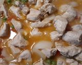 A picture of step 4 of Plum Chicken.