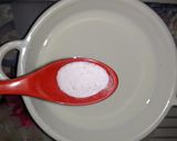 A picture of step 4 of Boondi ka Raita.
