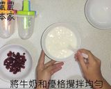 蔓越莓優格冰棒，輕卡消暑的食譜步驟2照片