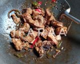Foto langkah ke 4 dari resep Ayam Lada Hitam.