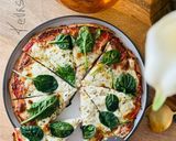 Foto del paso 5 de la receta: Pizza con harina de garbanzos 🍃🍕 🍕🍃