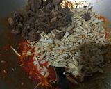 Foto langkah ke 3 dari resep Tewel iga masak merah.
