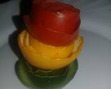 Vegetable n fruit Rose Flowers.# Author marathon recipe step 7 photo