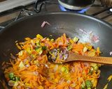Foto del paso 3 de la receta: Arroz con vegetales