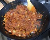 Une image de l'étape 9 de Bœuf aux pommes et carottes sauce citron poivron.