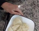 A picture of step 1 of Potato paranthas with whole wheat & veggie dough.