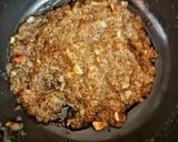 A picture of step 3 of Halim Seeds Halwa.
