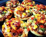 A picture of step 14 of Mini Paneer Pizza | Paneer Pizza.