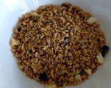 A picture of step 1 of My Healthy Granola Breakfast ❤#Kitchenwordsearch#Breakfast.